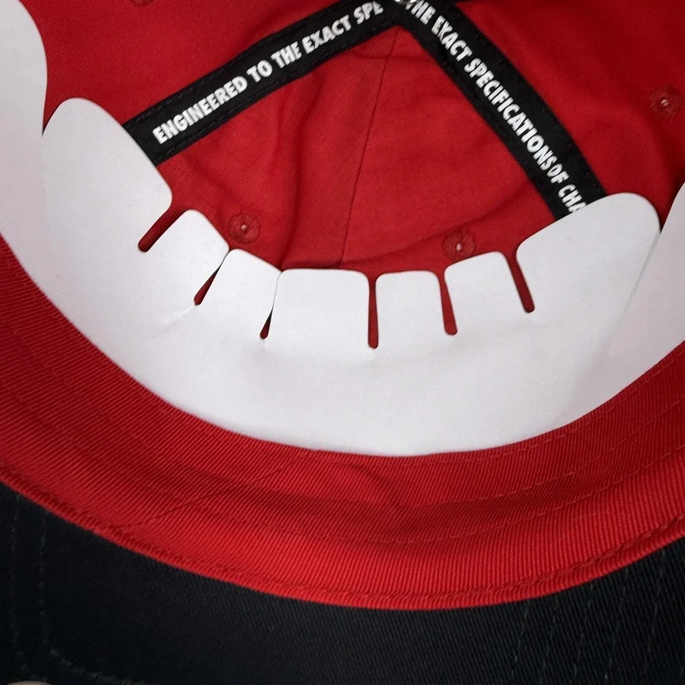 Los Angeles Angels Hat Cap Strap Back Mens M/L Red MLB Baseball Nike Club